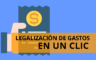 Legalización de gastos en un clic