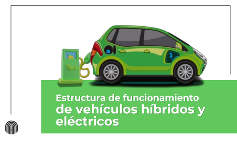 Estructura de funcionamiento de vehículos híbridos y eléctricos